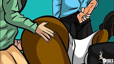 Gang bang og genng bang porno